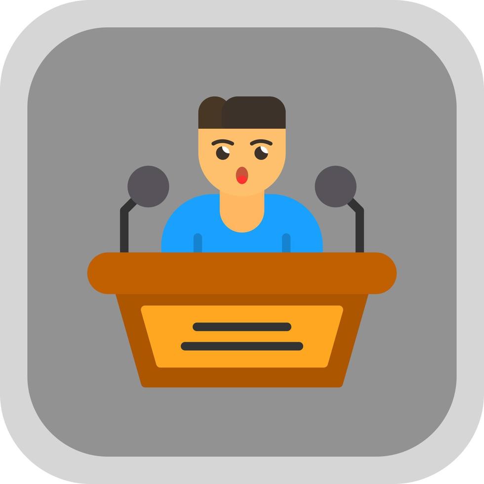 Conference Vector Icon Design