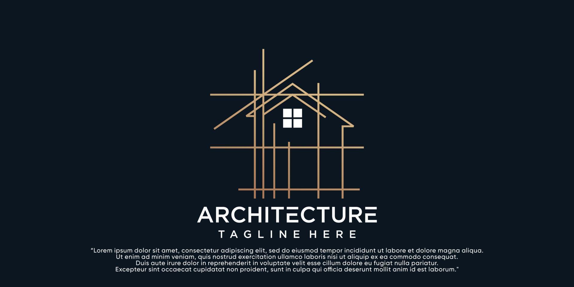 Building architecture logo design inspiration collection of architecture real estate logo Premium Vector