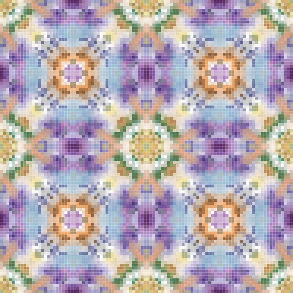 Arábica modelo fondo, islámico ornamento, Arábica loseta o Arábica zellij, tradicional mosaico vector