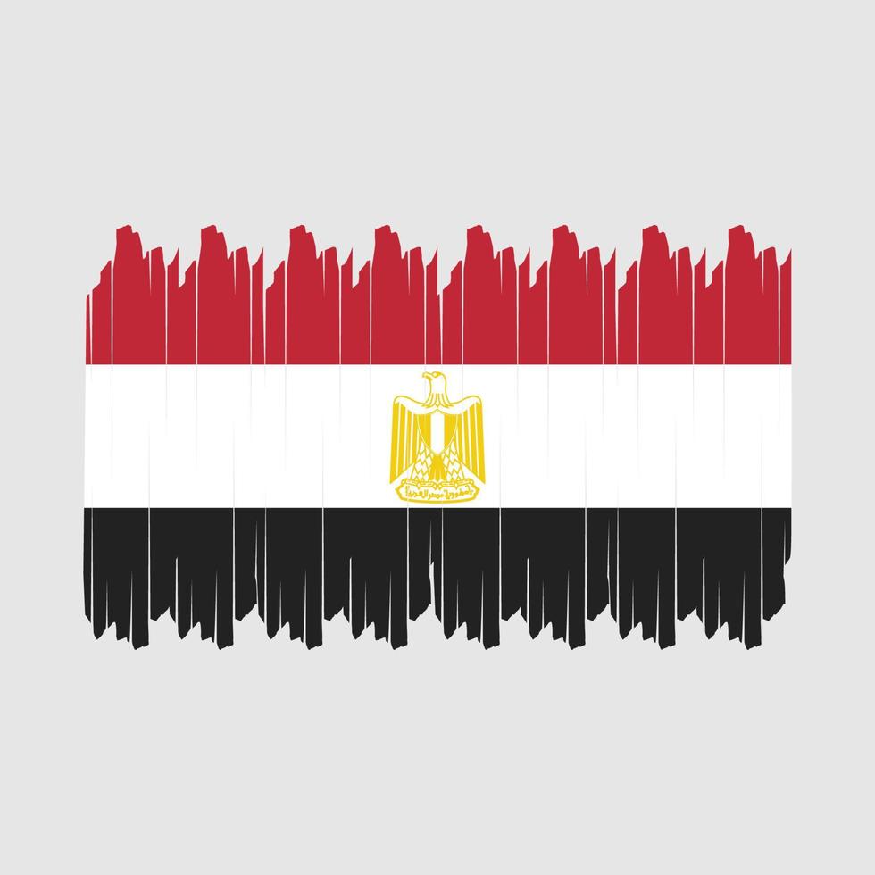 Syria Flag Brush Vector