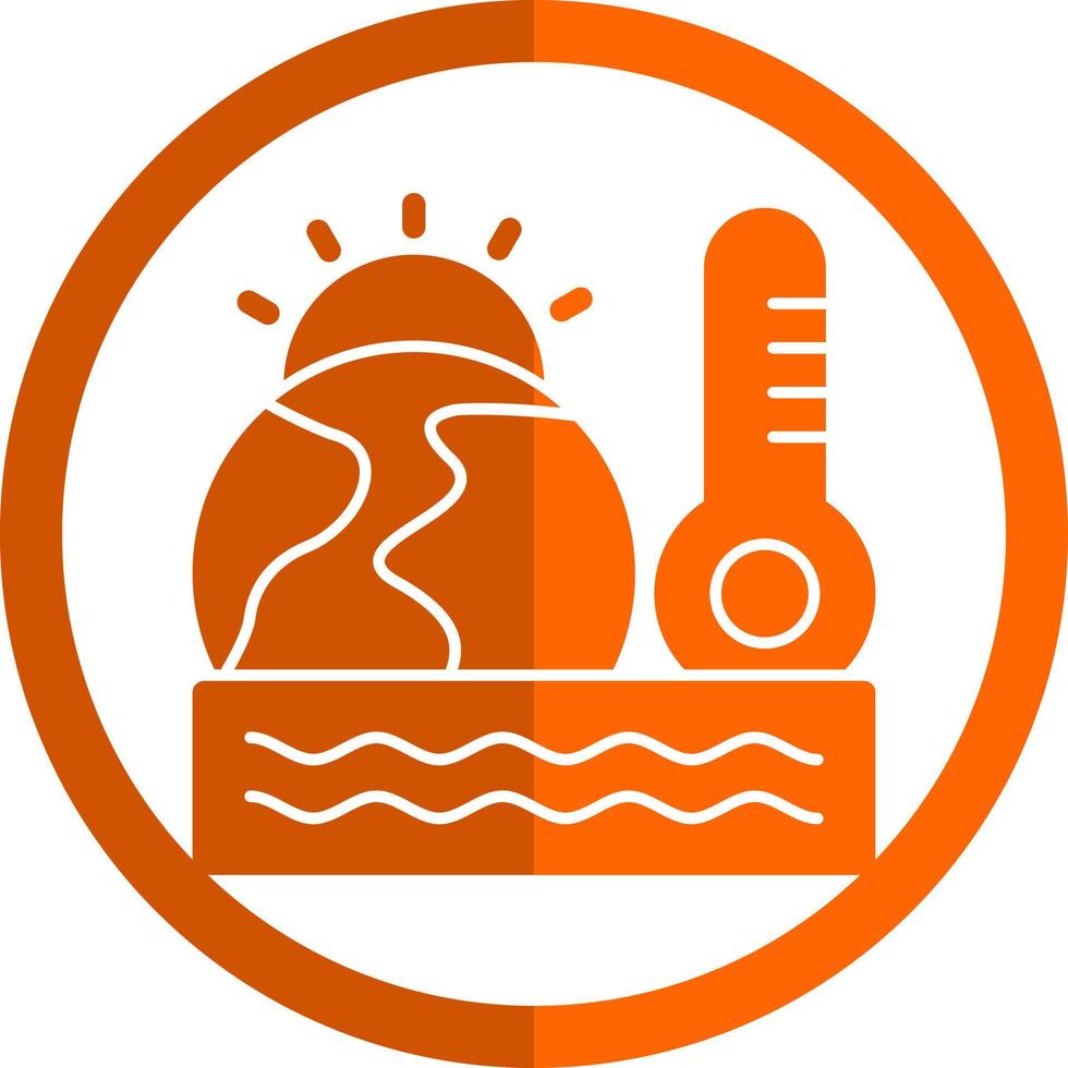 Global Warming Vector Icon Design