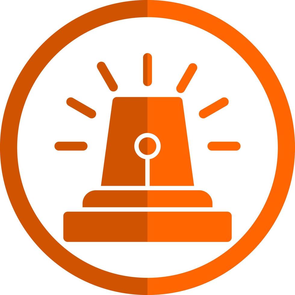 Security Alarm Vector Icon Design