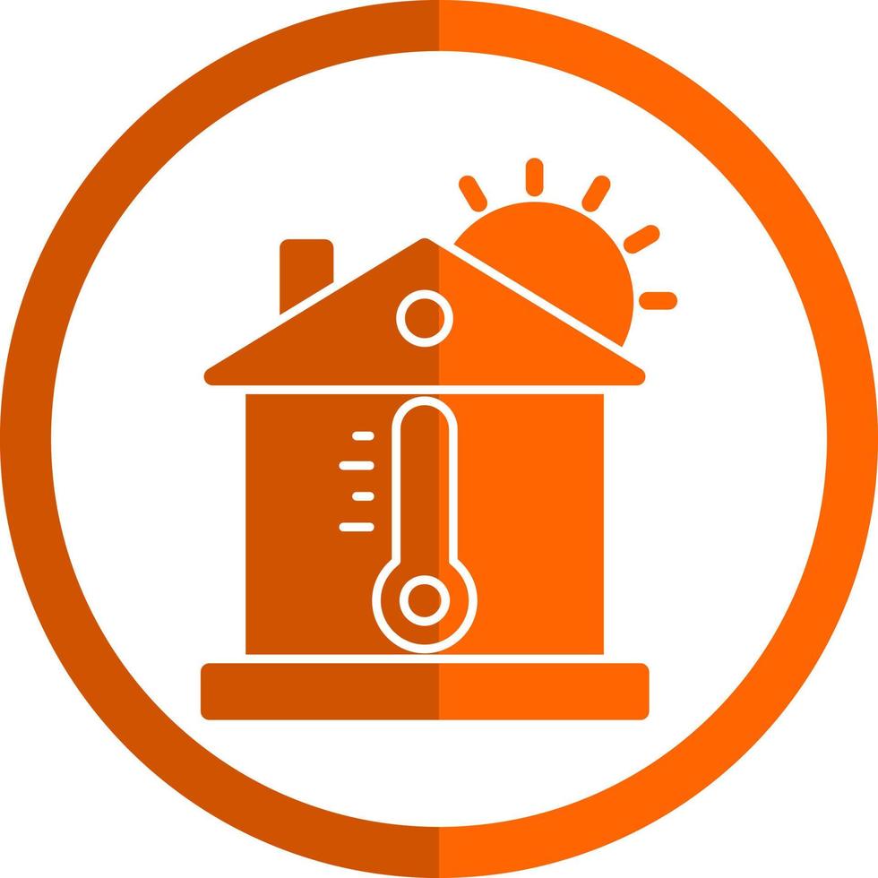 Greenhouse Effect Vector Icon Design