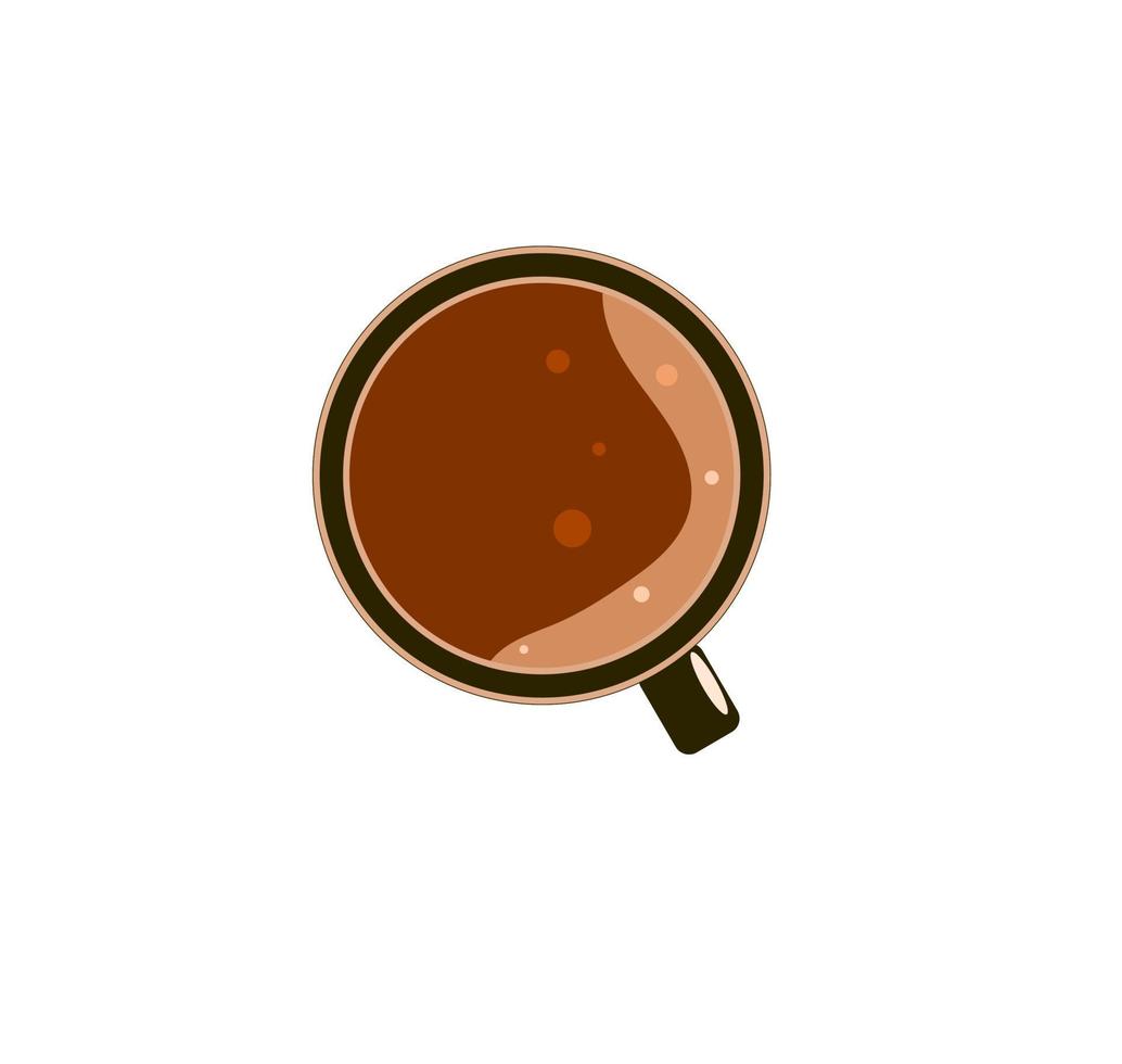 coffee drink. milk drink. chocolate drink. americano drink vector