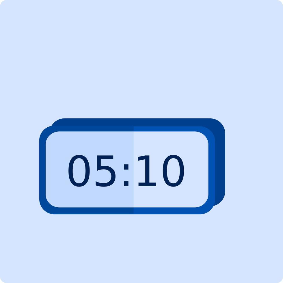 time icon set. calendar. digital clock. wall clock vector