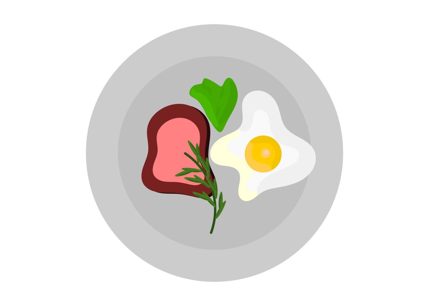 cena menú. desayuno menú. almuerzo menú. plato. vector