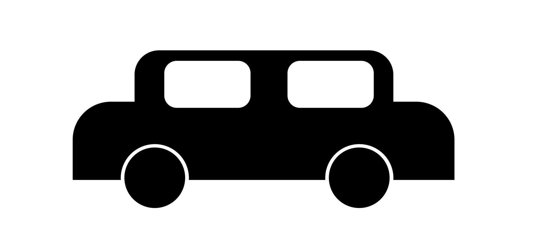 car icon. illustration of various models of cars vector