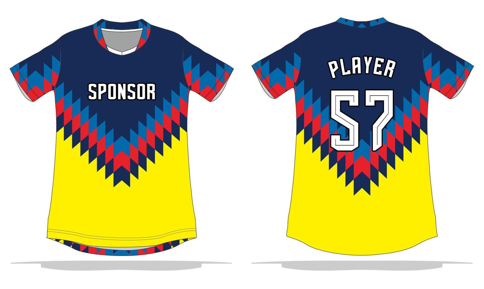 sport uniform abstract pattern background design vector