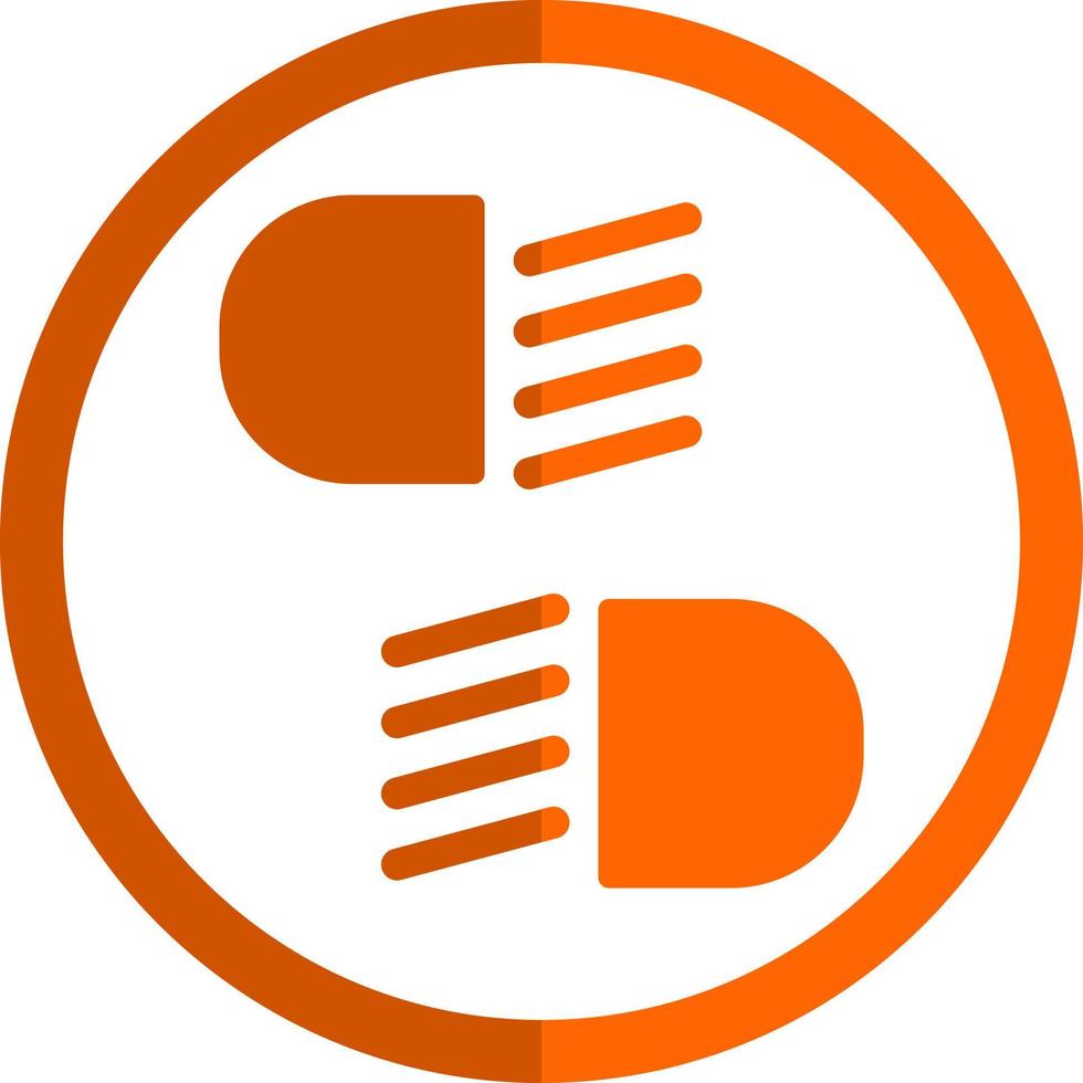 Headlight Vector Icon Design