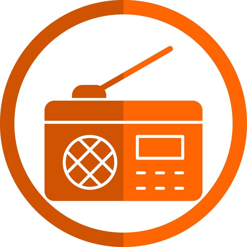 Radio Vector Icon Design