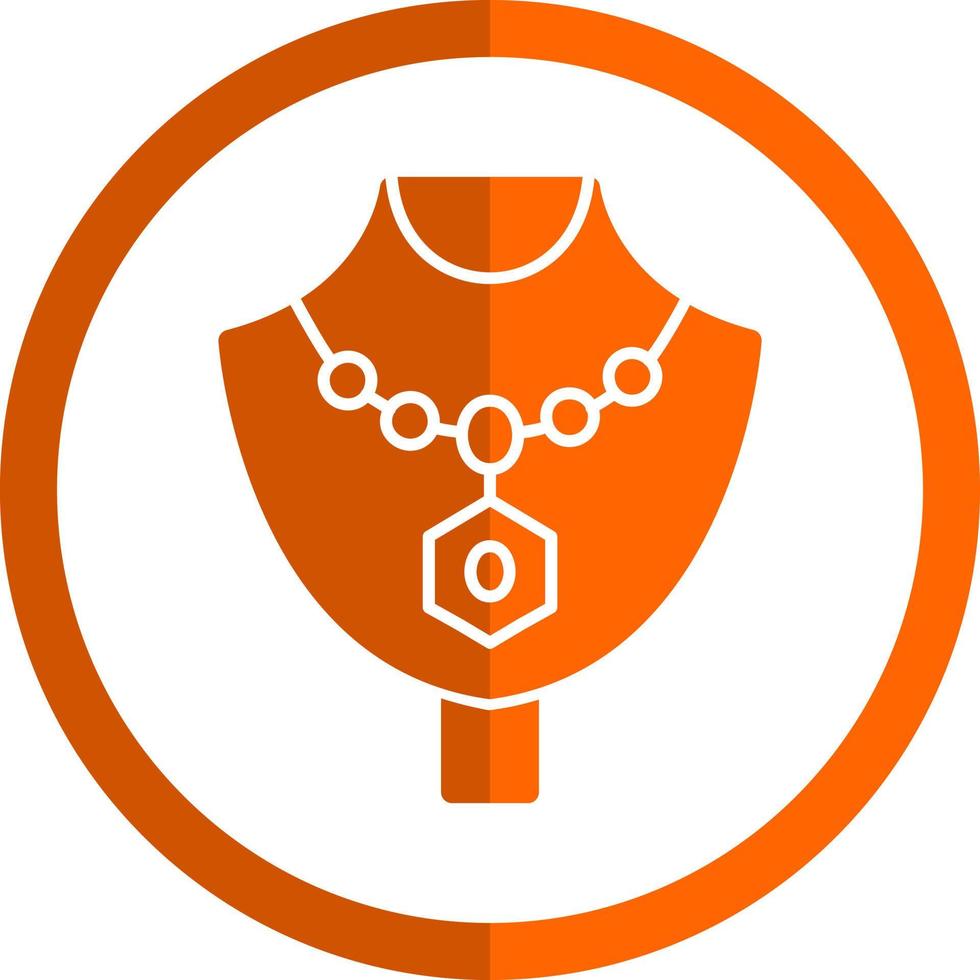 diseño de icono de vector de collar