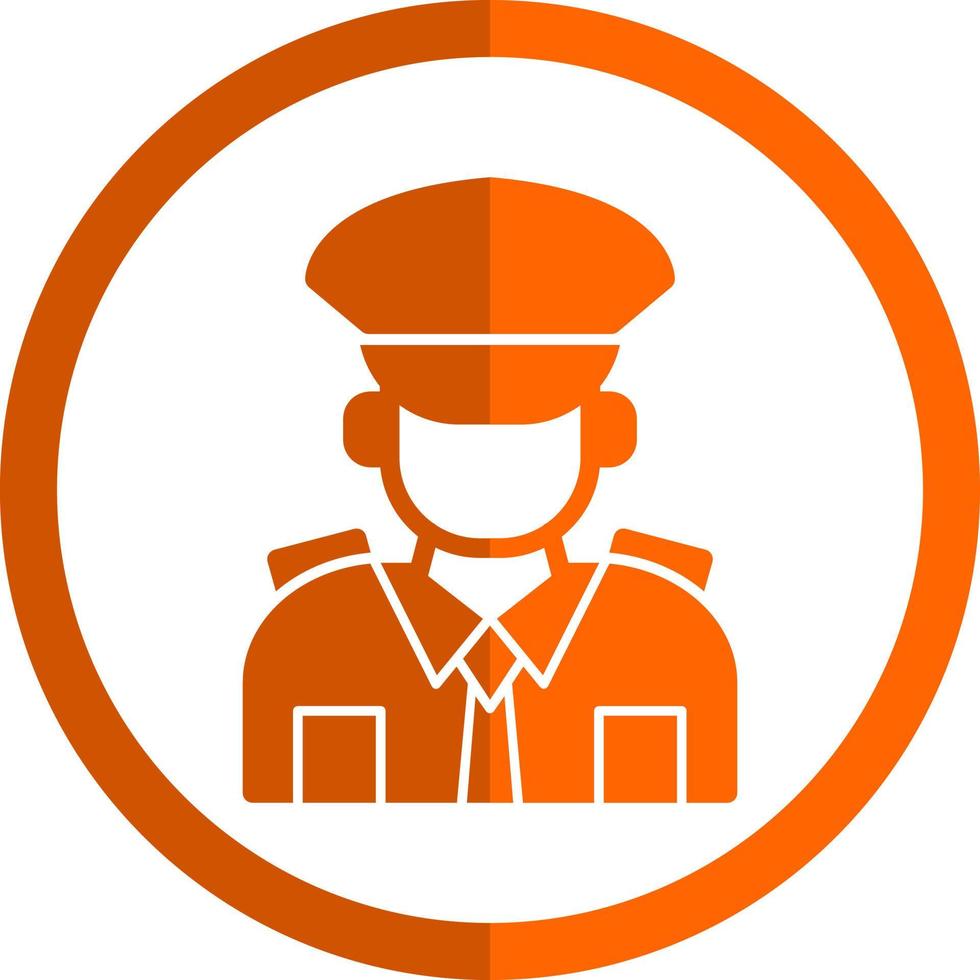 Policeman Vector Icon Design