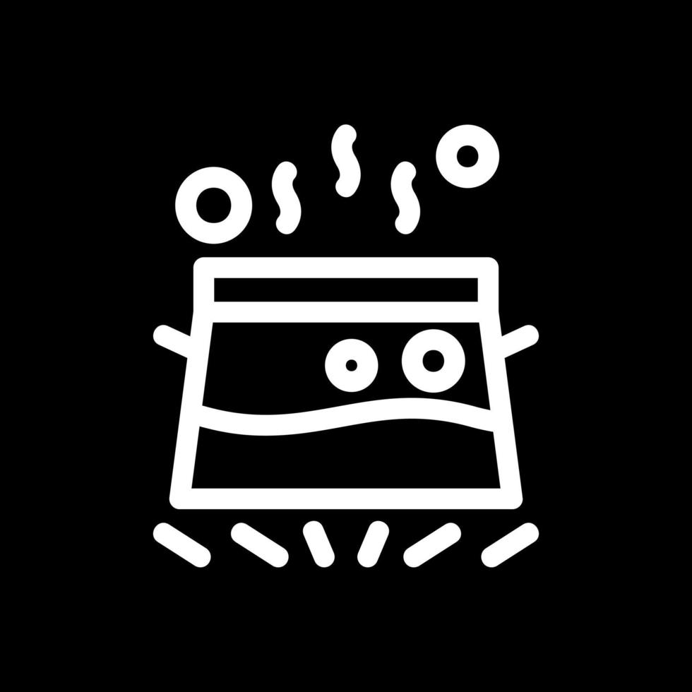 Water Boil Vector Icon Design