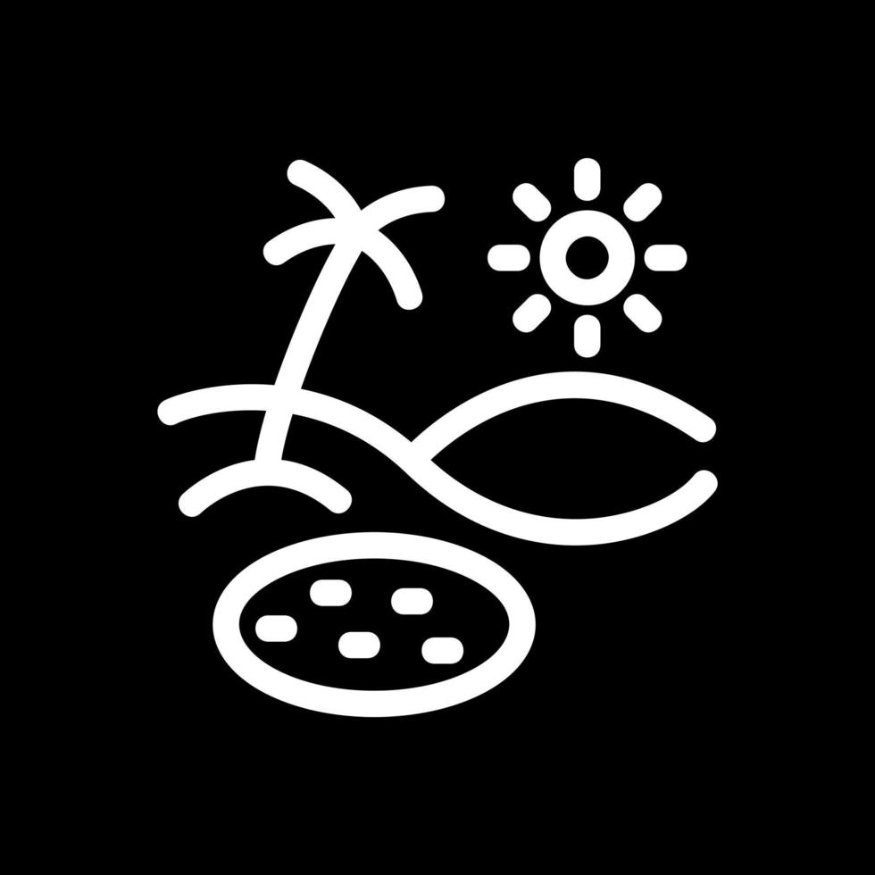 Oasis Vector Icon Design