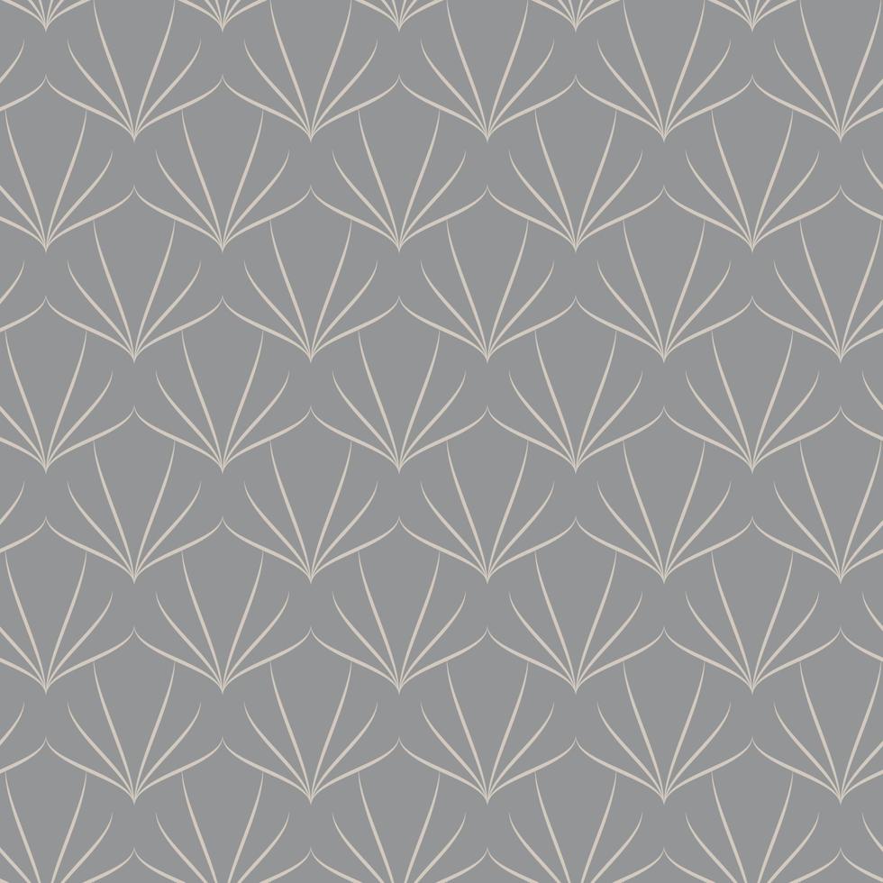 Modern vector seamless illustration. Linear pattern on a gray background. Ornamental pattern for flyers, typography, wallpapers, backgrounds