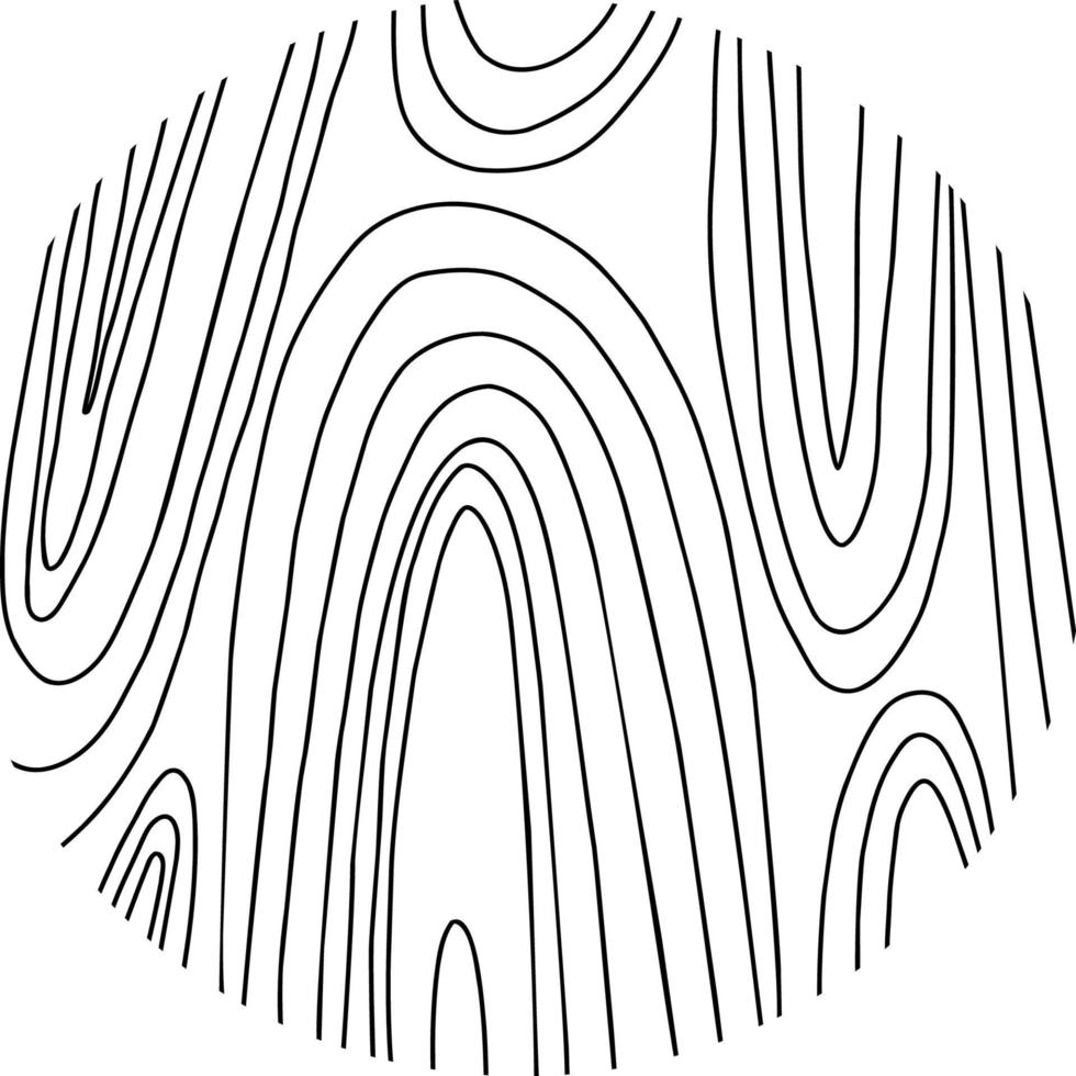 round linear abstract background pattern vector