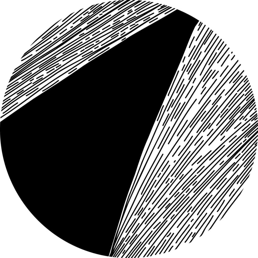 round  abstract pattern vector