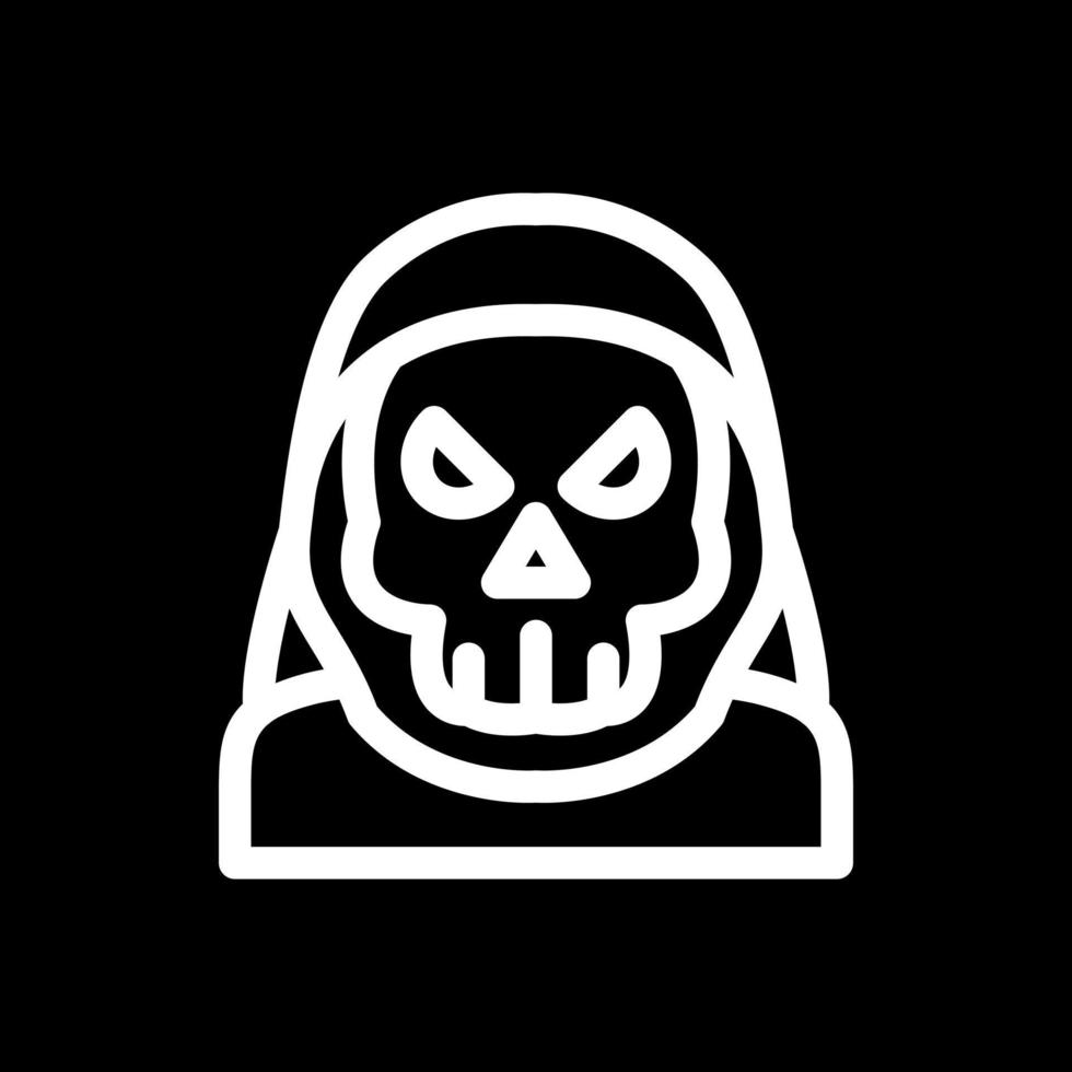 Grim Reaper Vector Icon Design