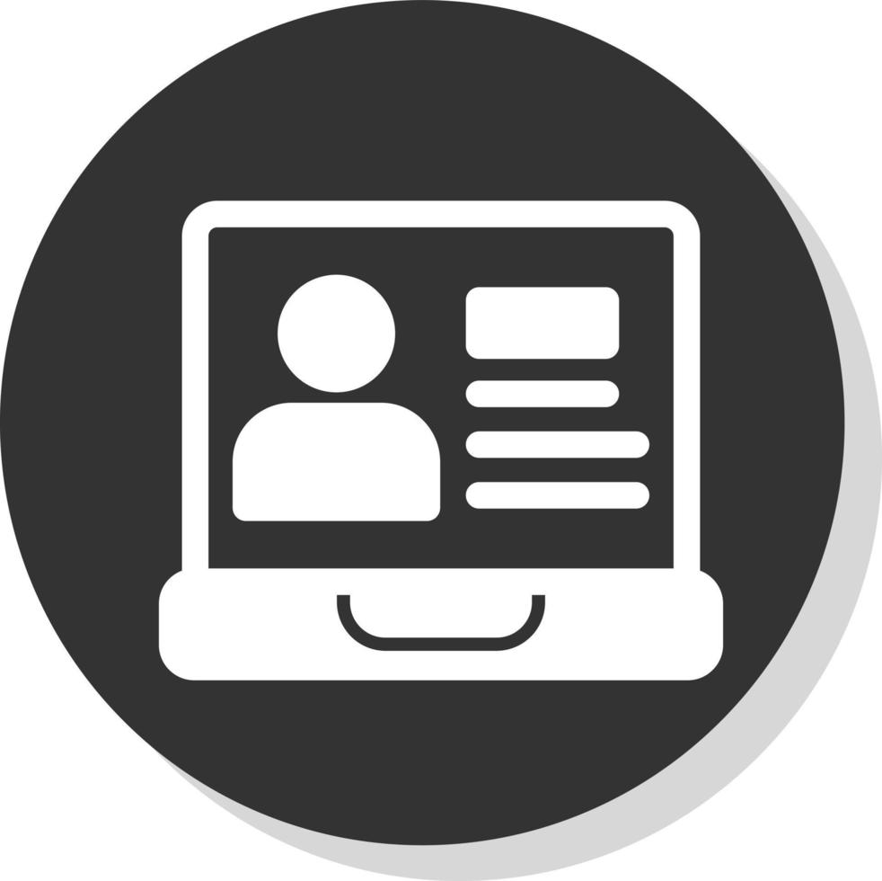 Profile Vector Icon Design