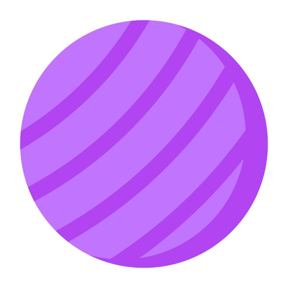 An icon design of yoga ball vector