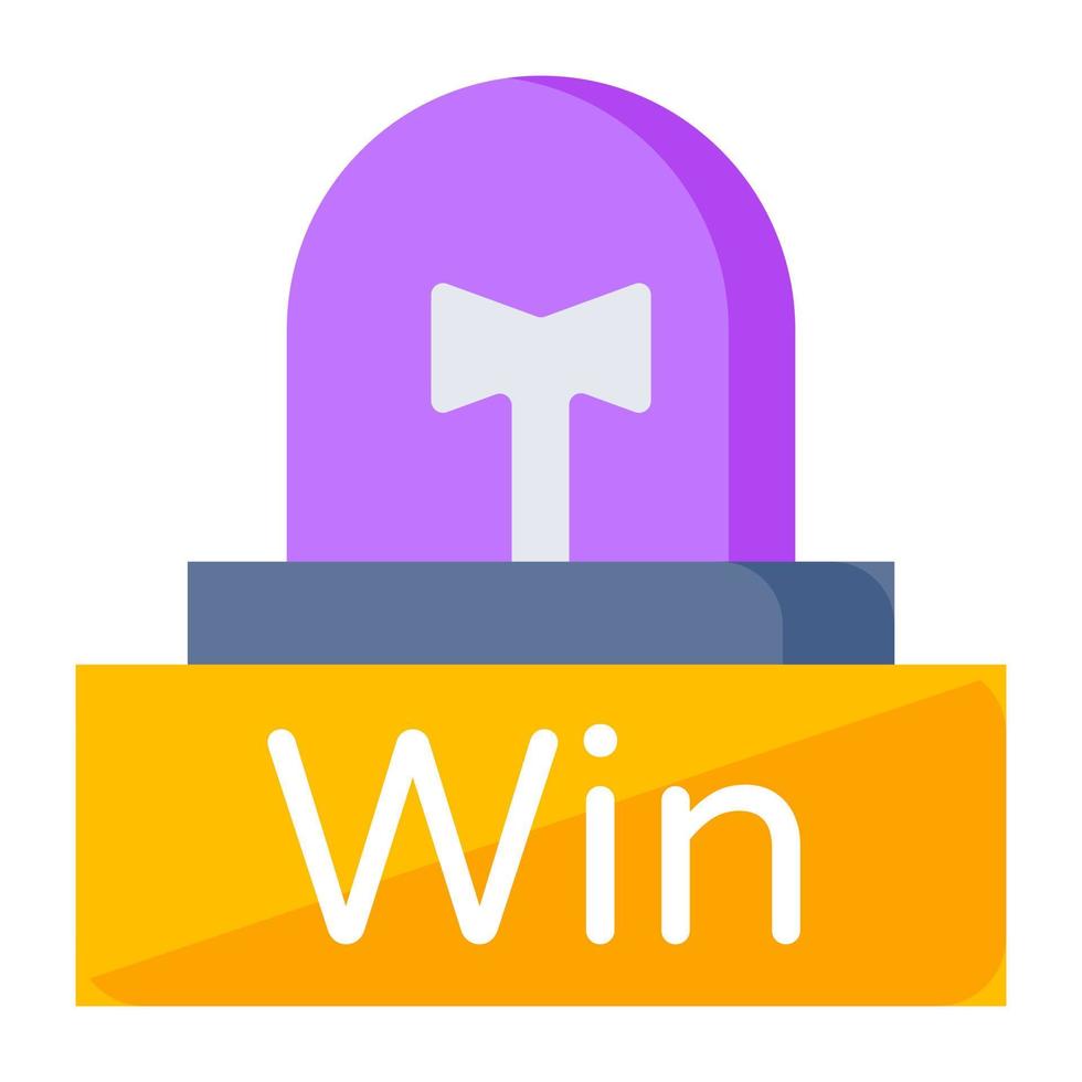 Premium download icon of win badge vector