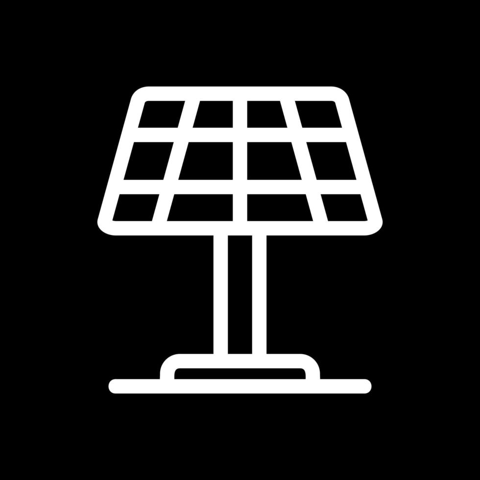 Solar Panel Vector Icon Design