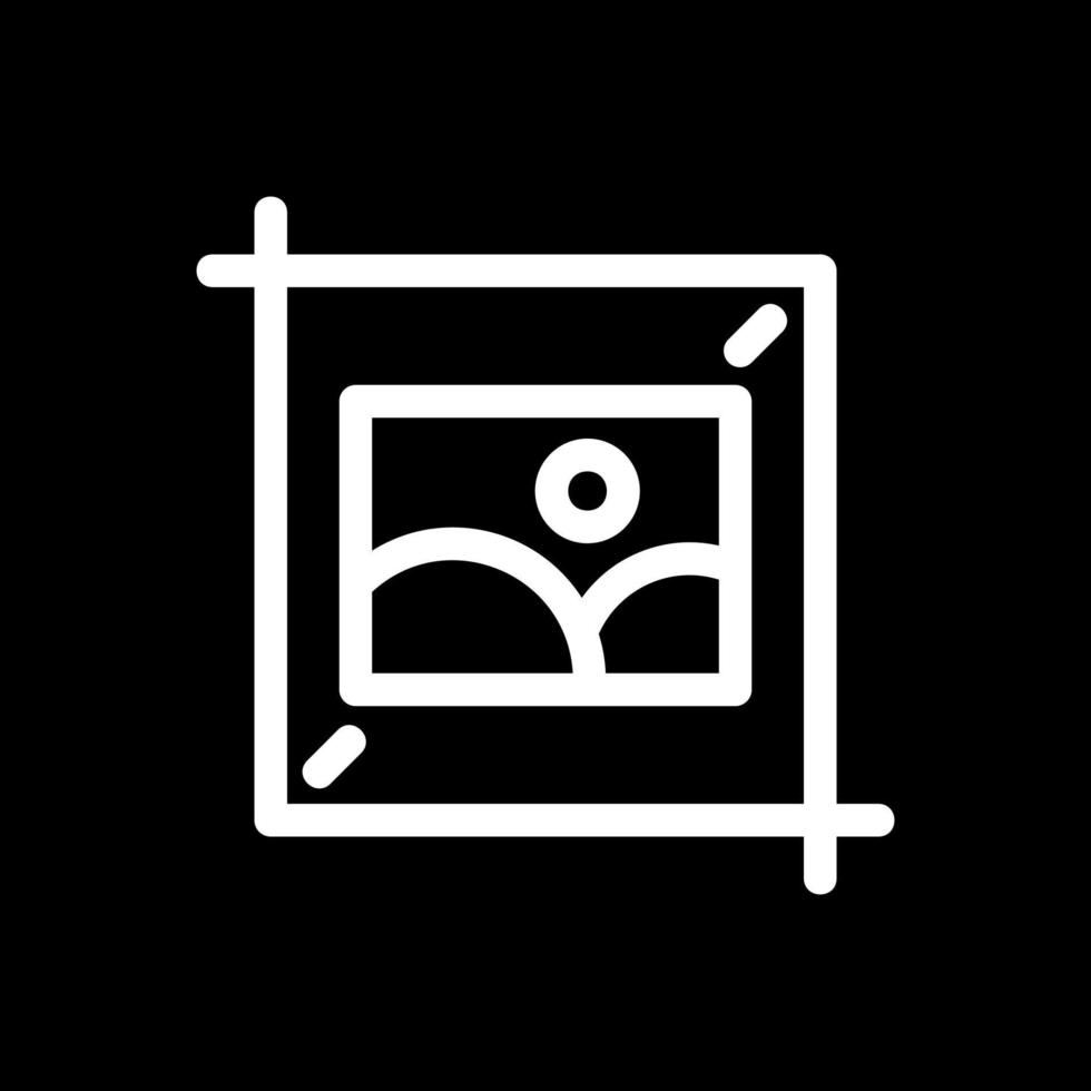 Crop Vector Icon Design