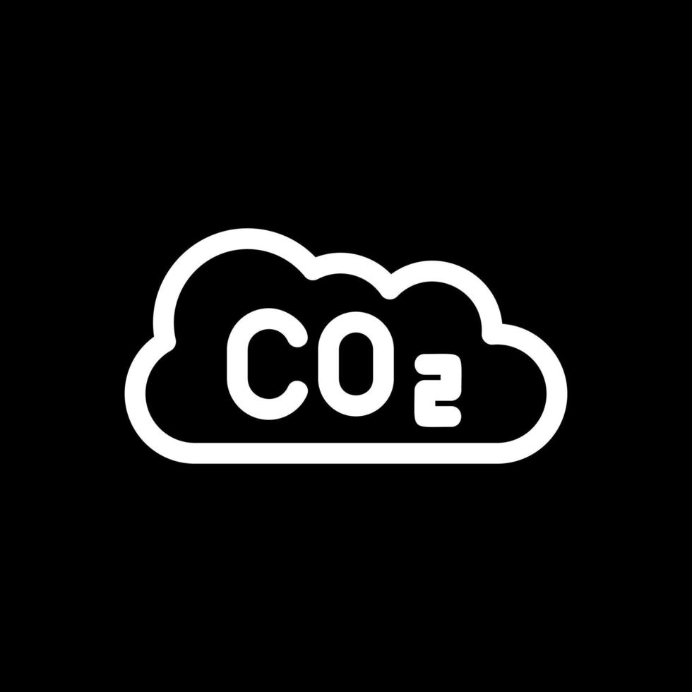 diseño de icono de vector de co2