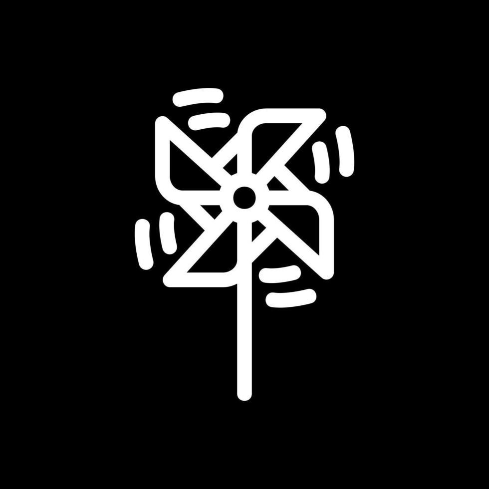 Pinwheel Vector Icon Design
