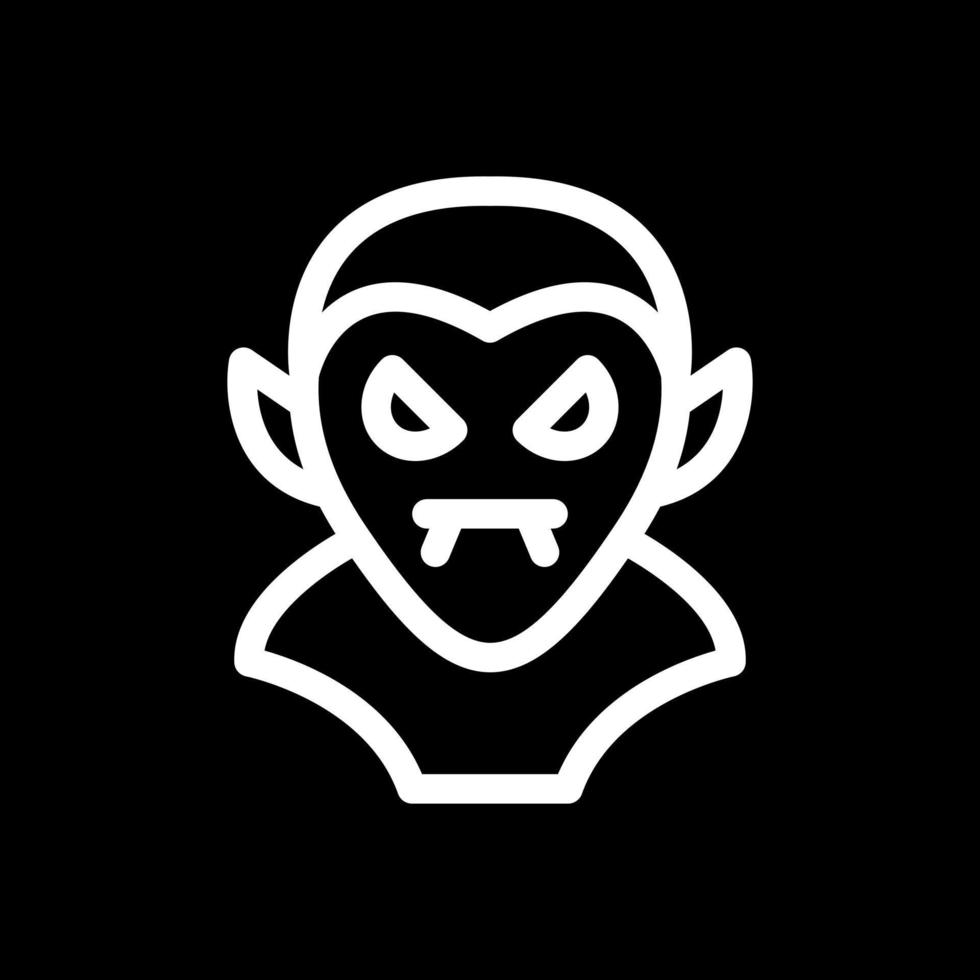 Dracula Vector Icon Design