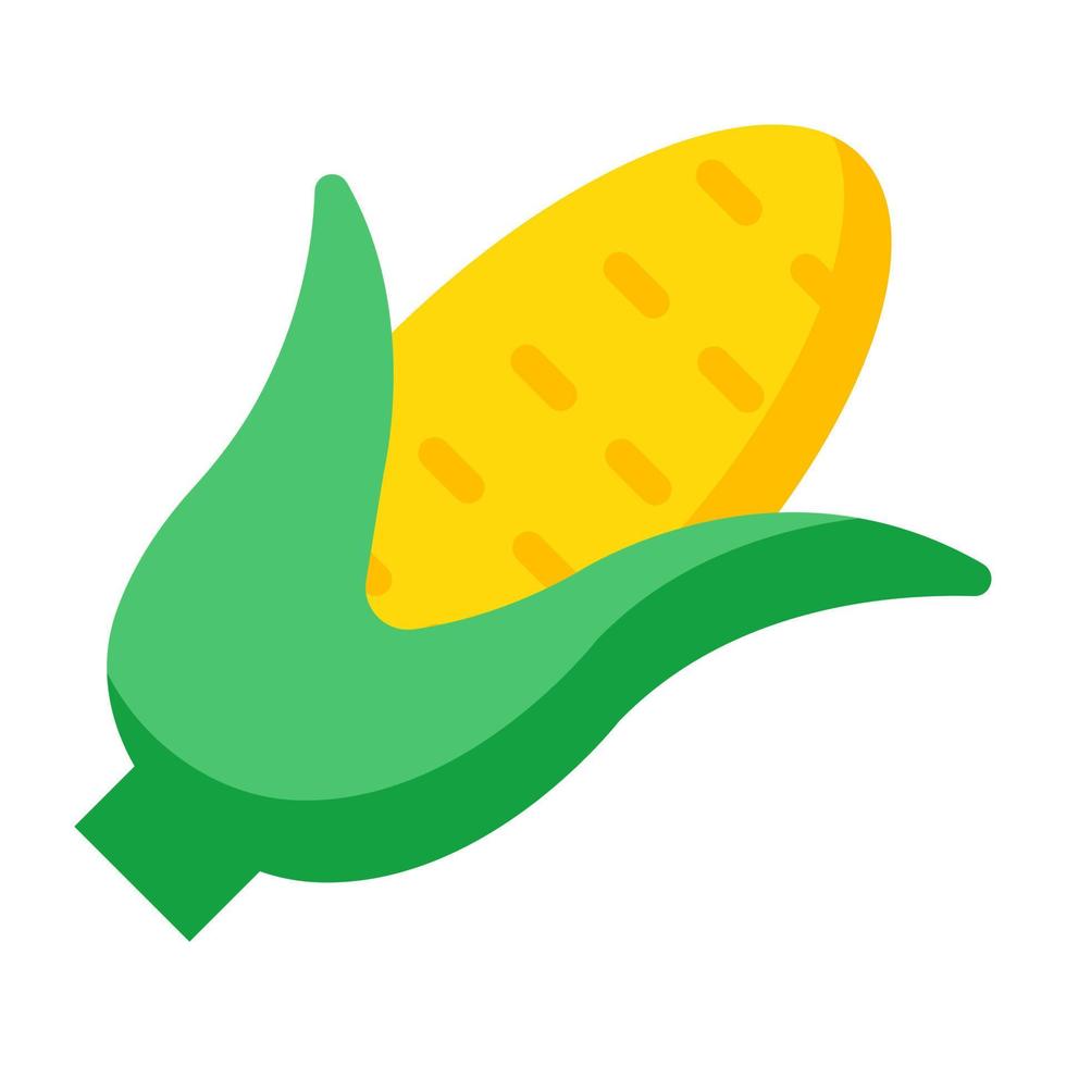 Premium download icon of corn cob vector