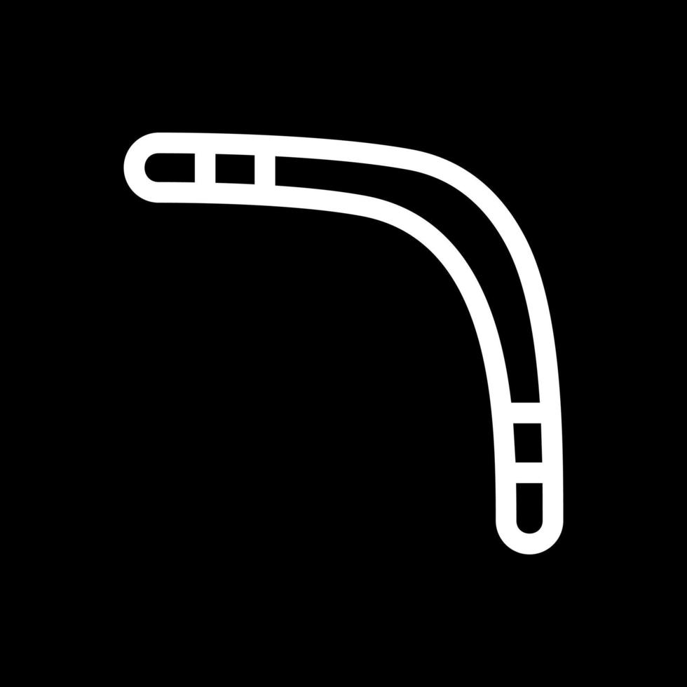 Boomerang Vector Icon Design