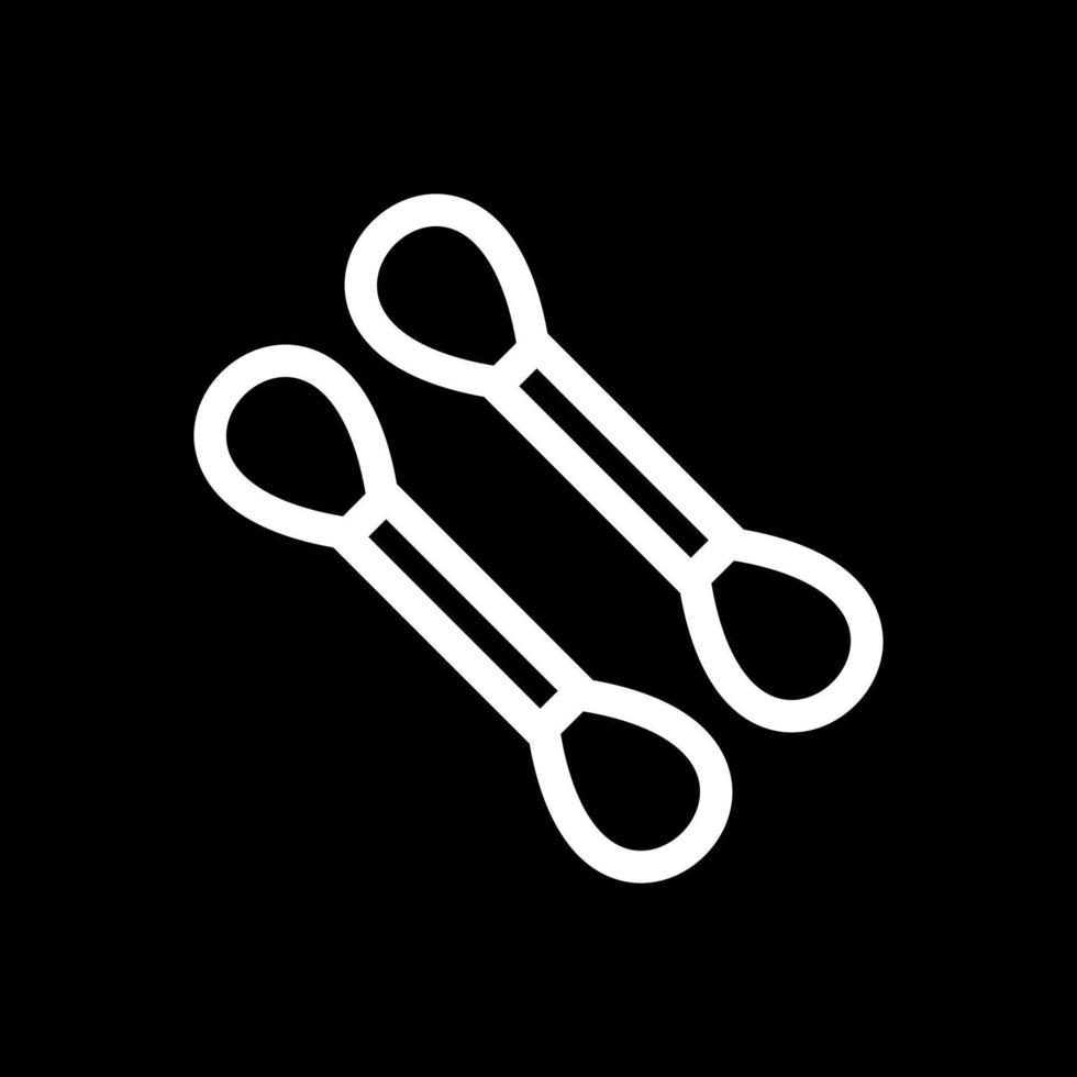 Cotton Swab Vector Icon Design