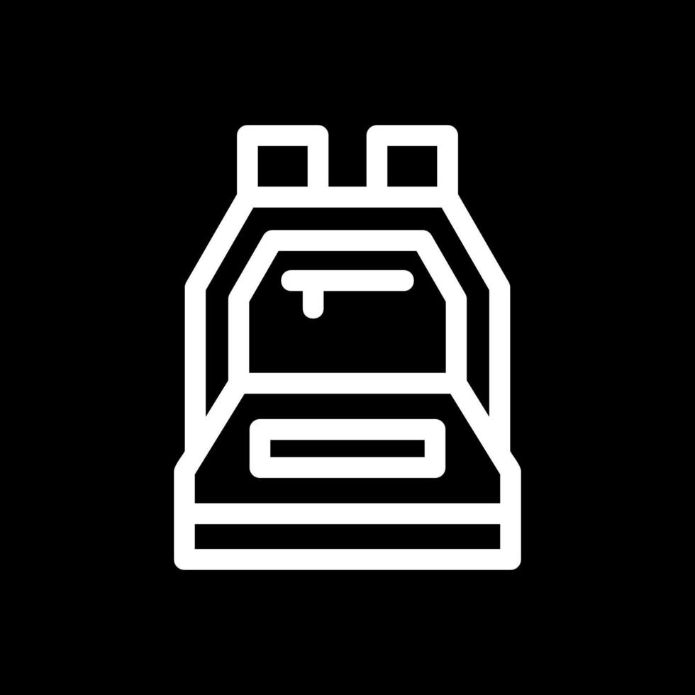 Backpack Vector Icon Design