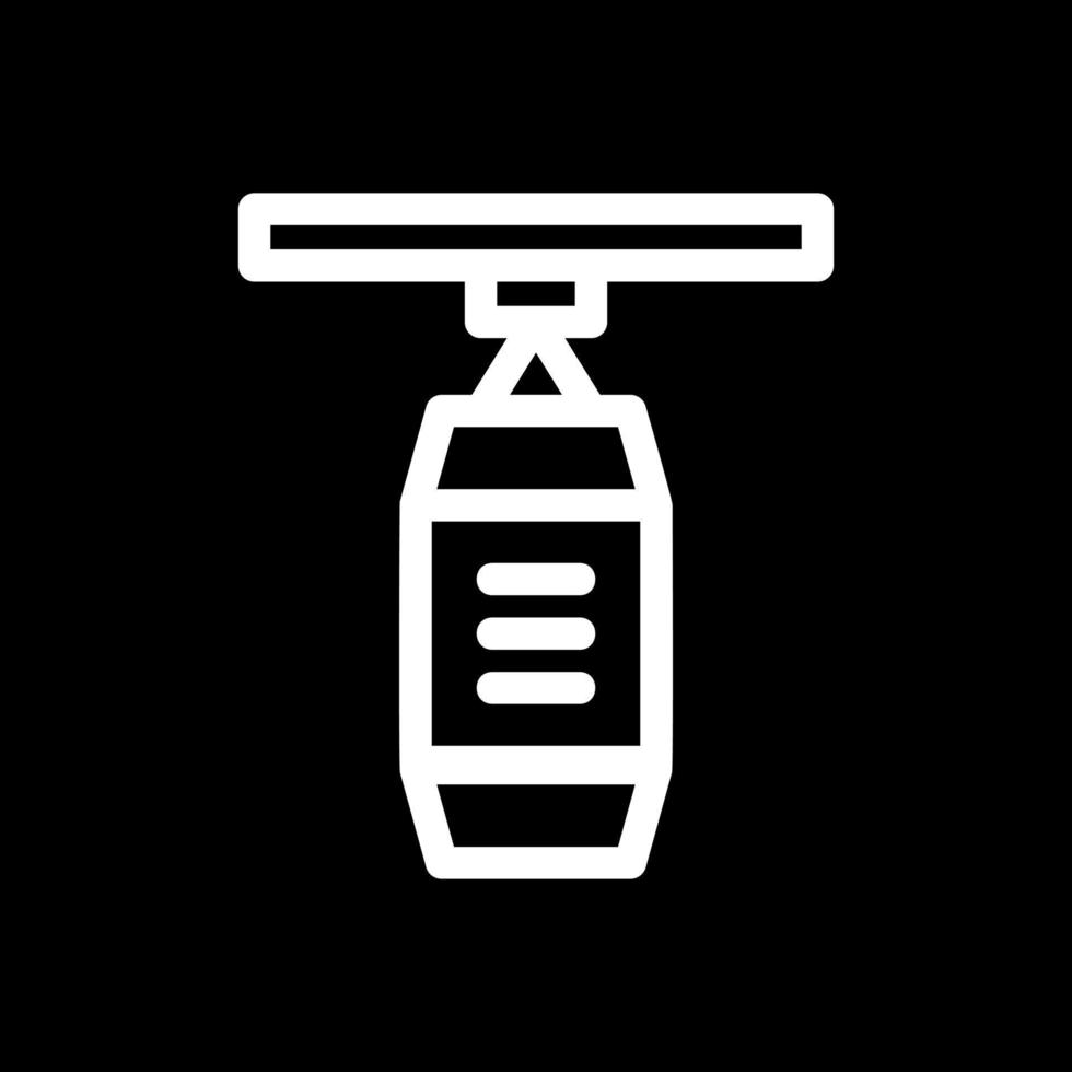 Boxing Bag Vector Icon Design