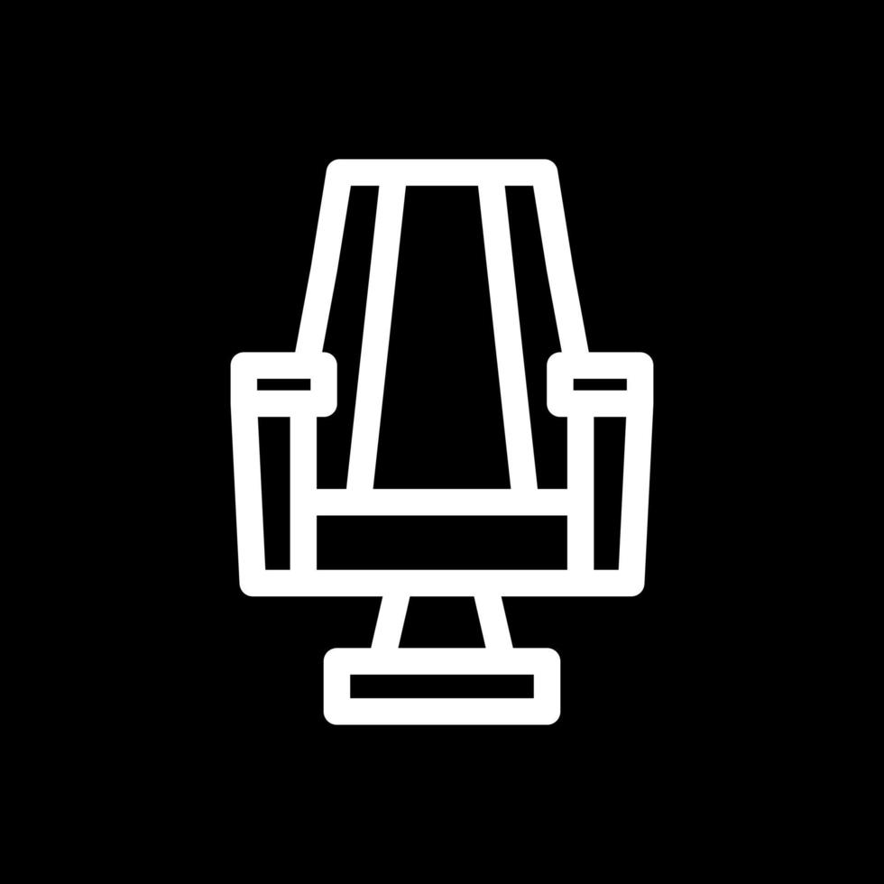 Gaming Chair Vector Icon Design