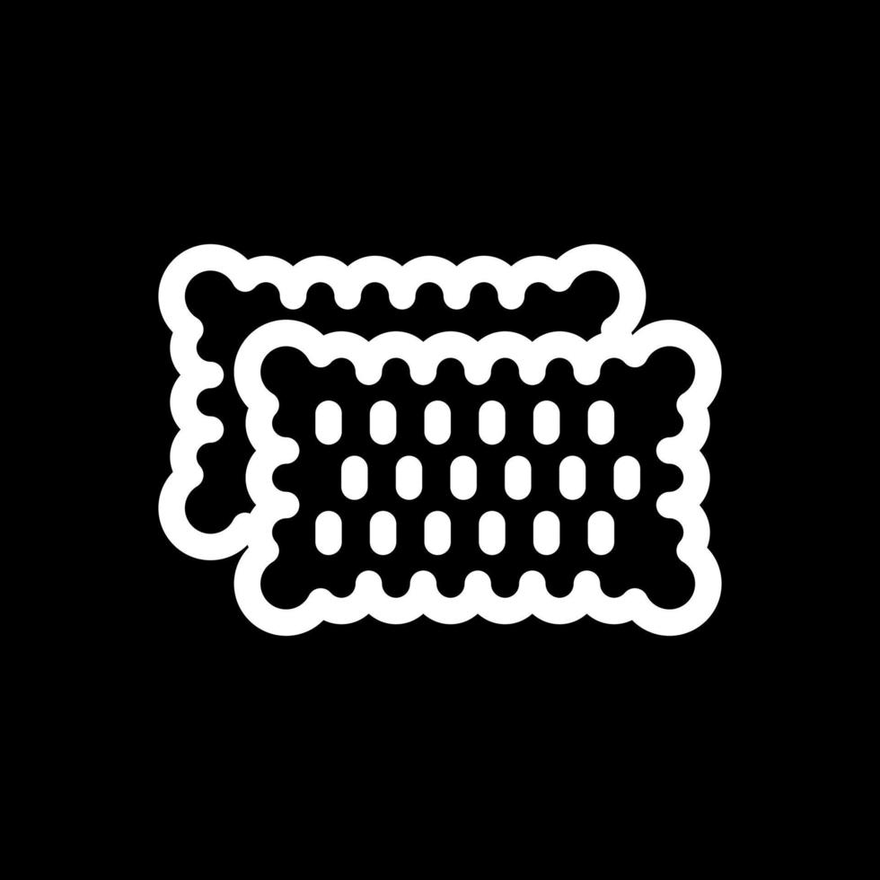 Biscuit Vector Icon Design