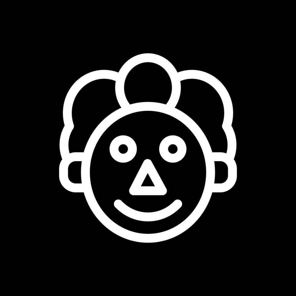 Clown Vector Icon Design