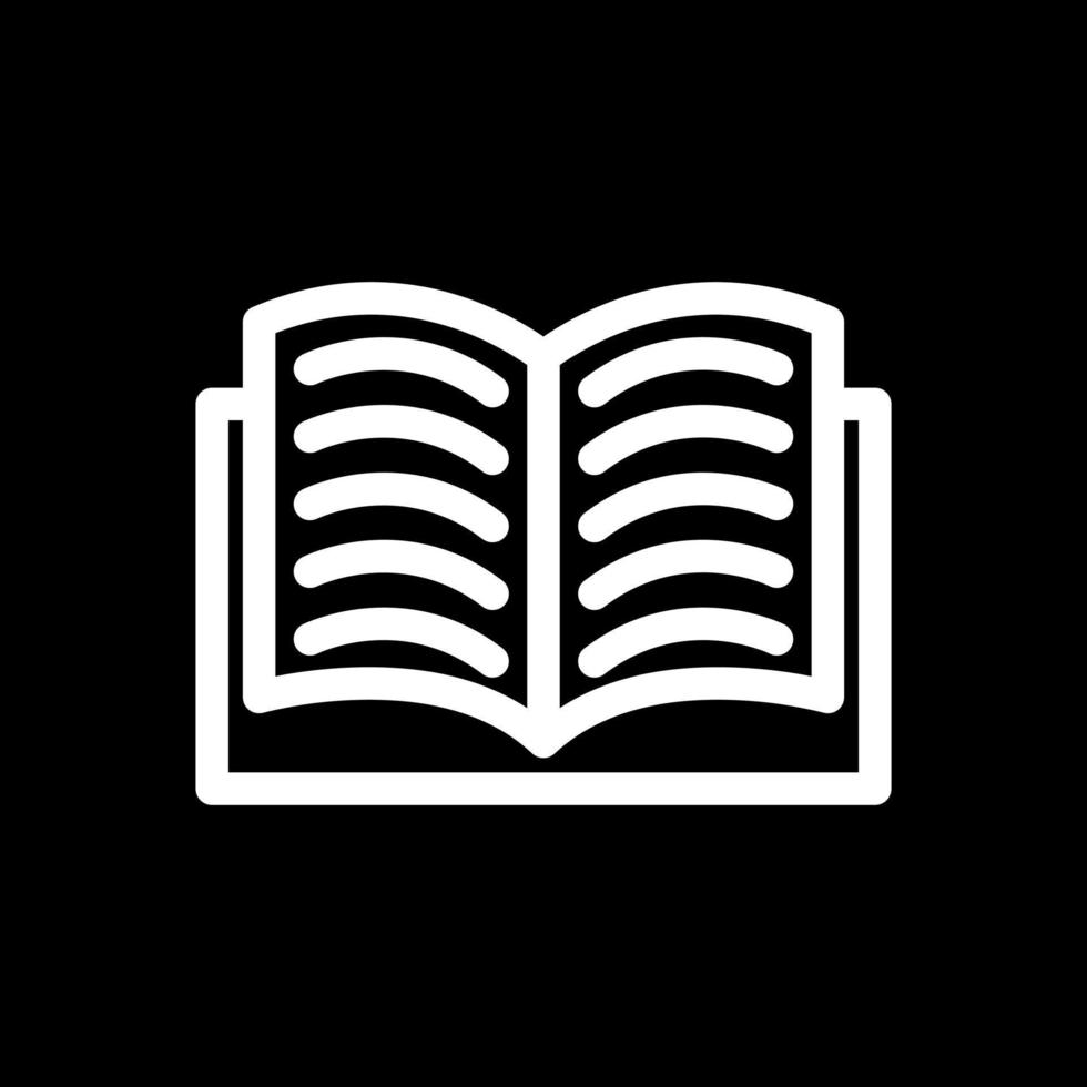 Open Book Vector Icon Design