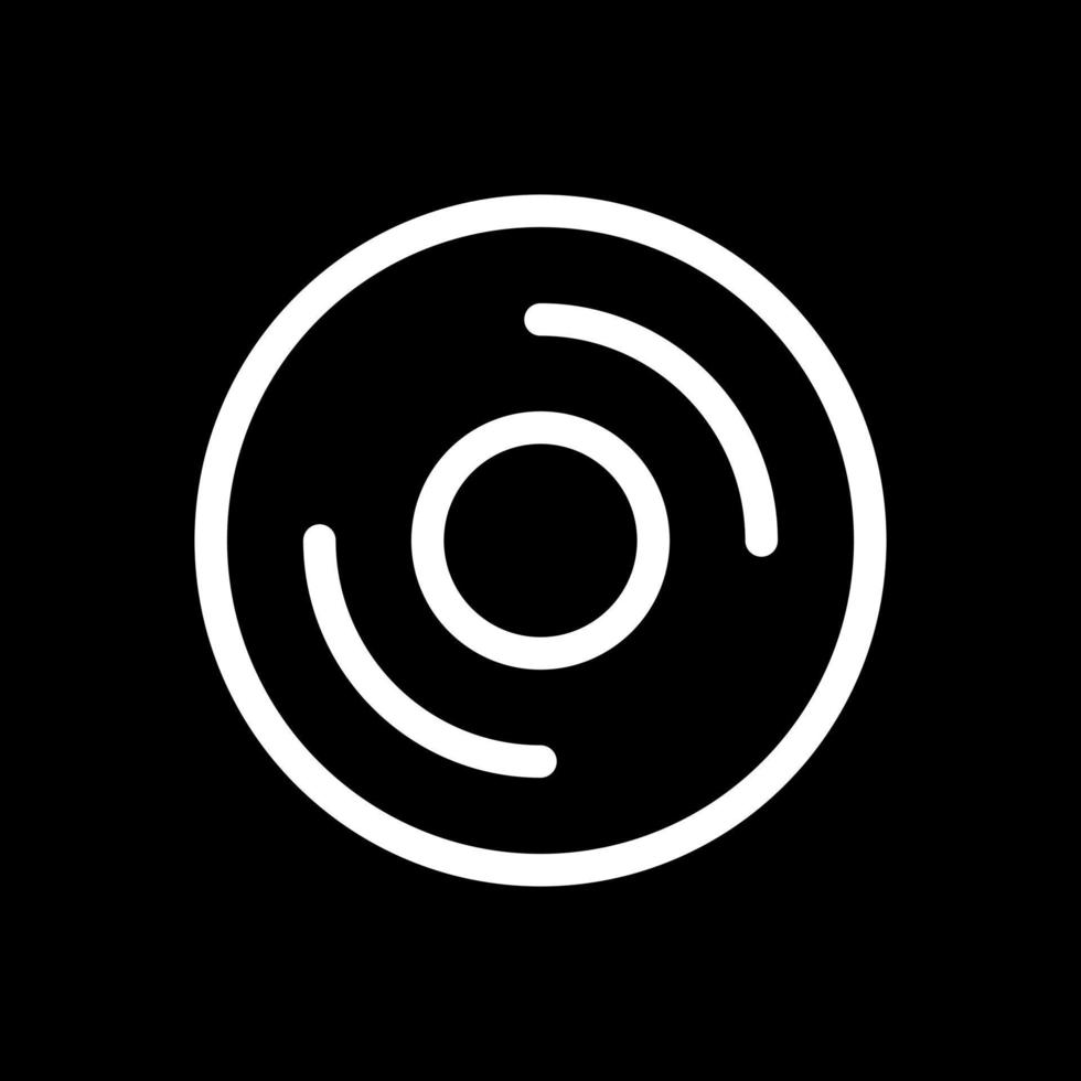 Compact Disc Vector Icon Design