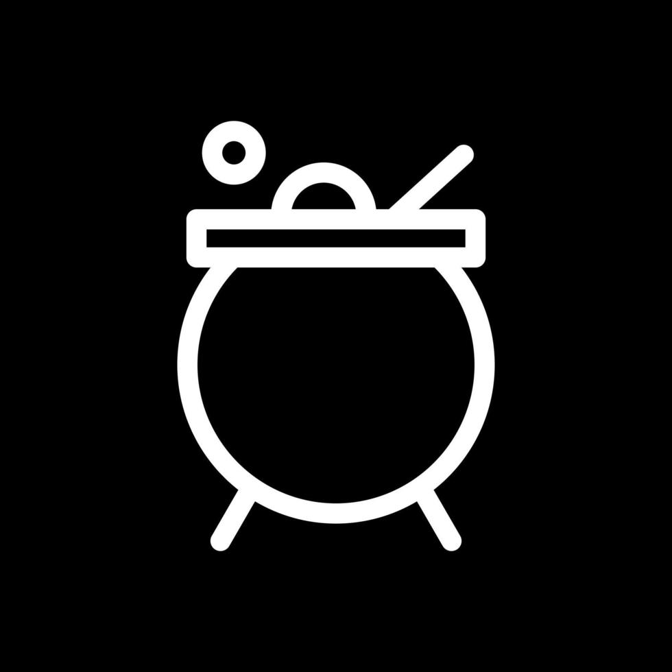 Cauldron Vector Icon Design