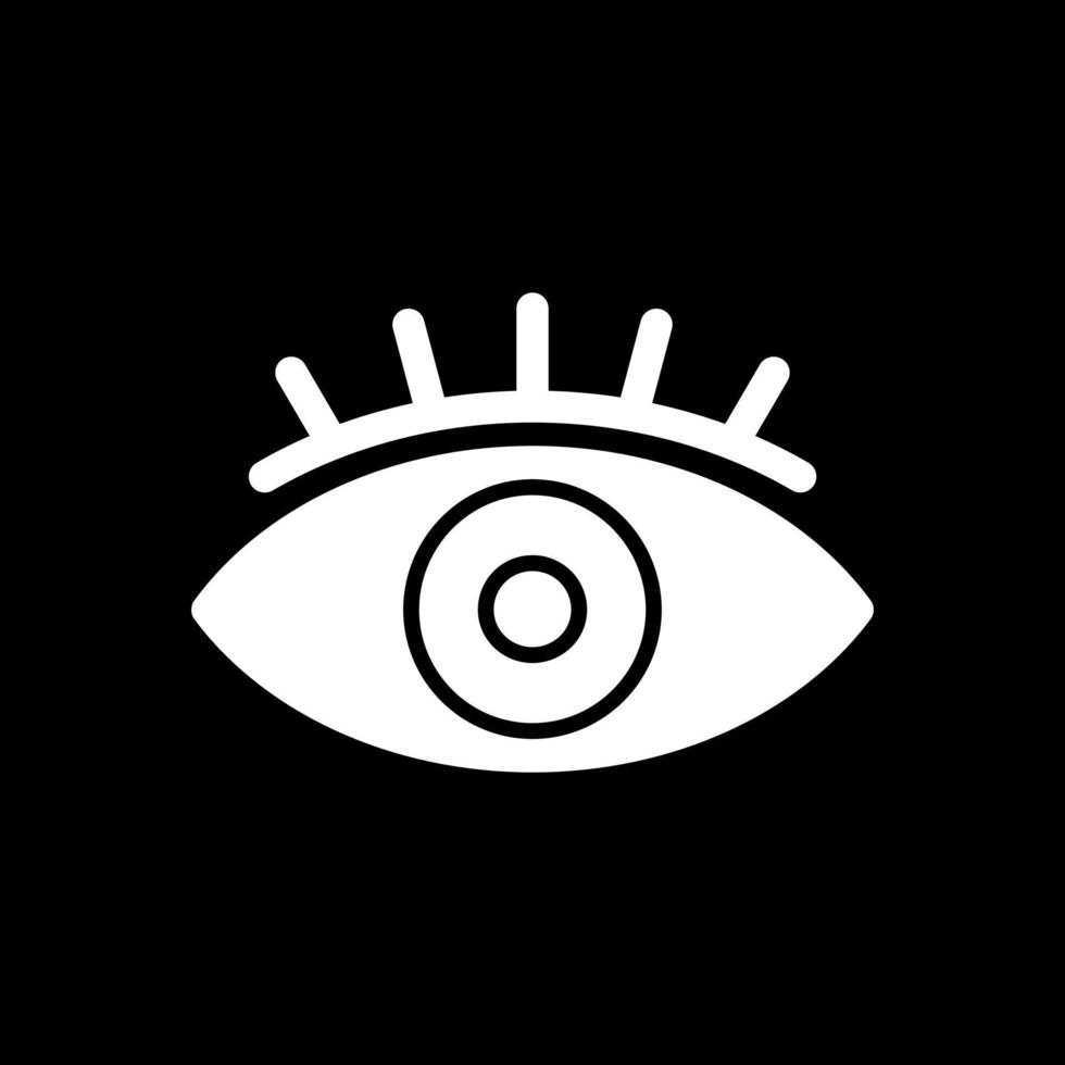 Eyes Vector Icon Design