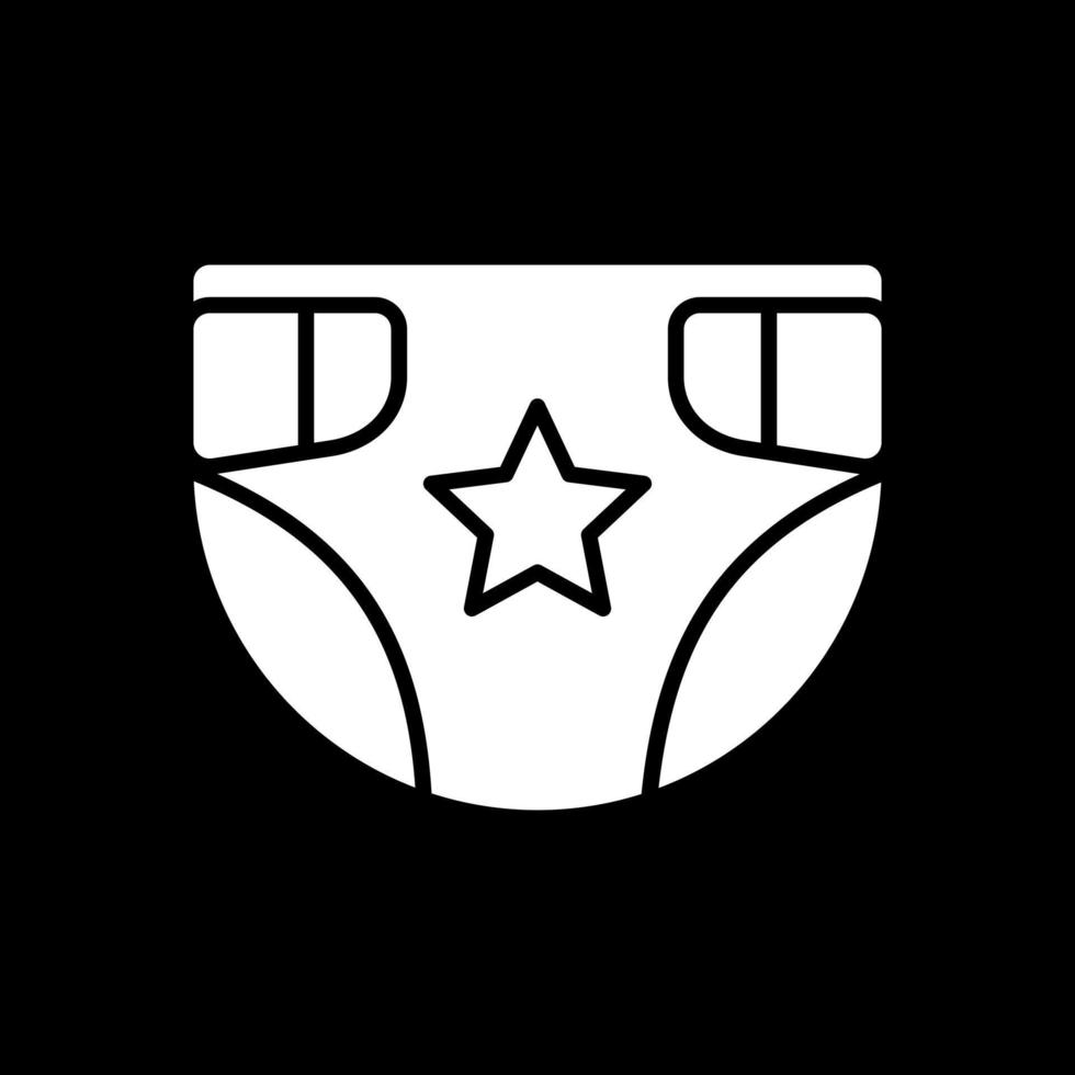 Diaper Vector Icon Design