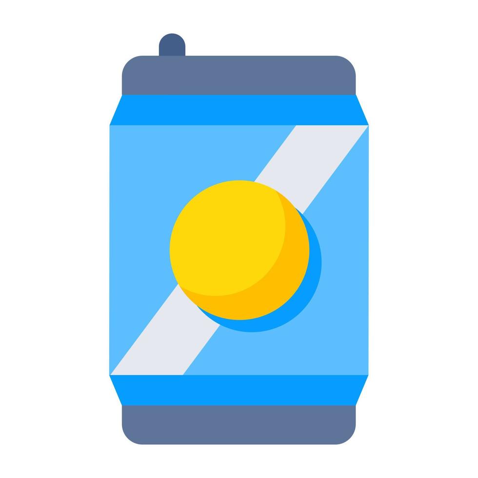 Unique design icon of tin pack vector