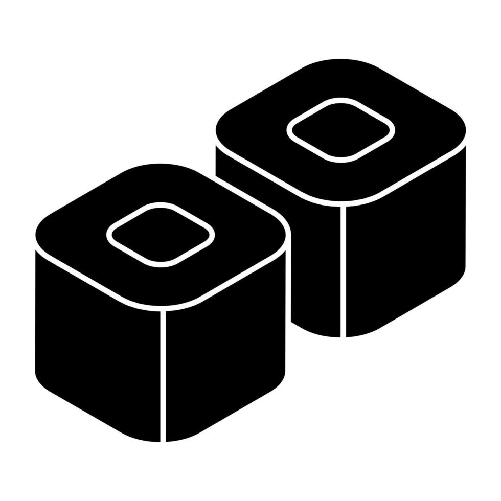 Premium download icon of sushi vector