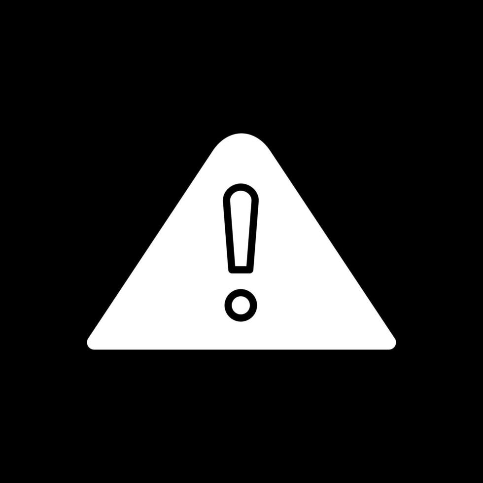 Warning Sign Vector Icon Design