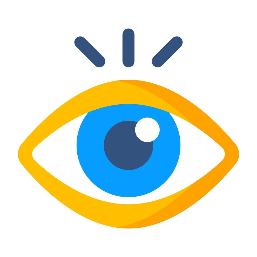 An editable design icon of monitoring vector