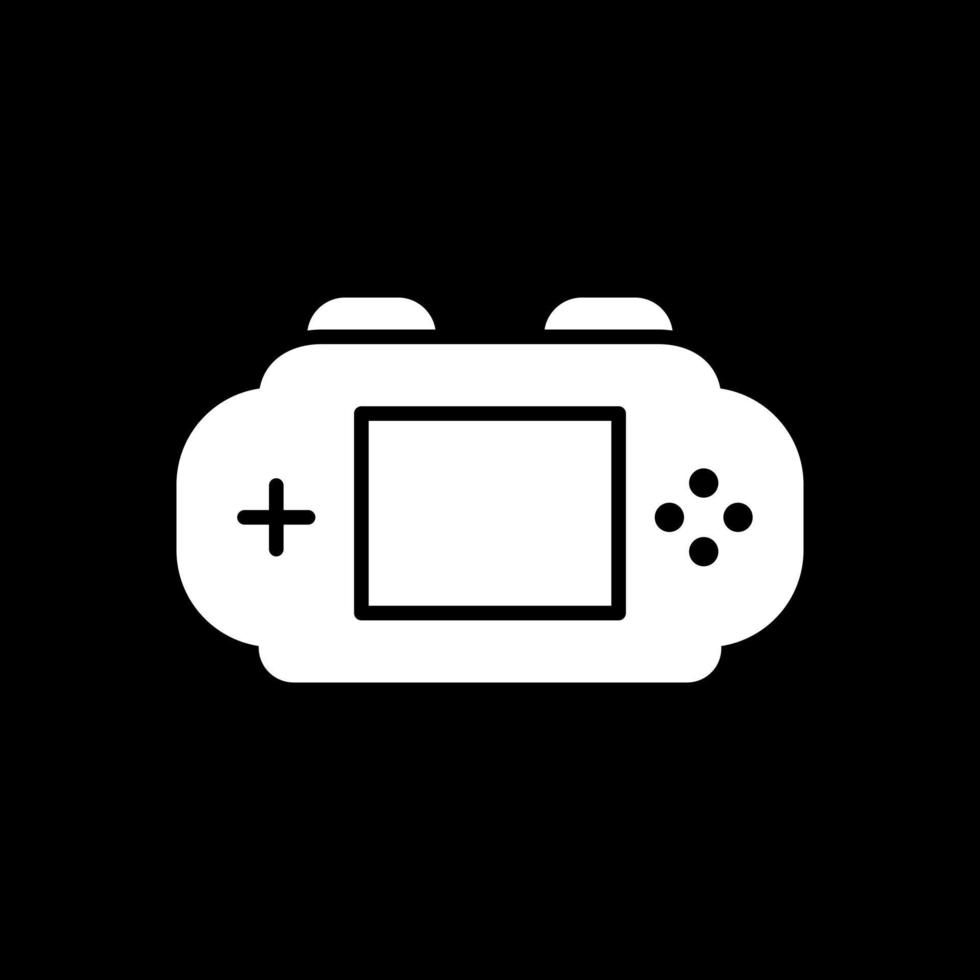 diseño de icono de vector de consola de juegos