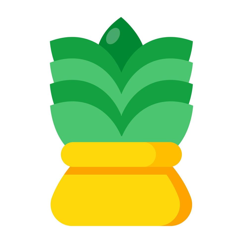 Premium download icon of indoor plant vector