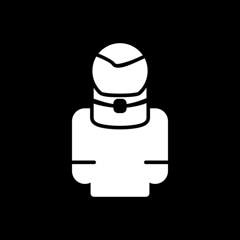 Broken Neck Vector Icon Design